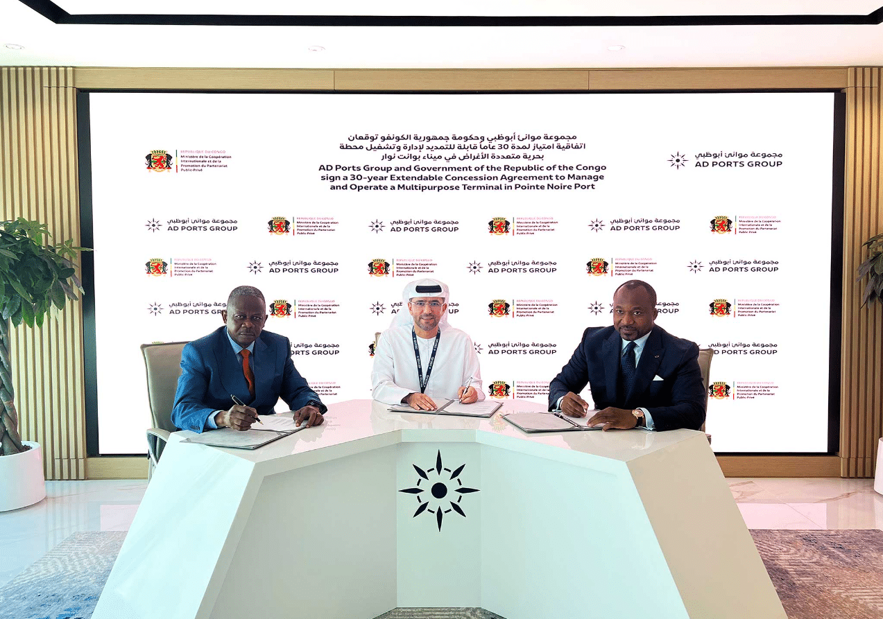 AD Ports signs 30-year concession agreement for Congo’s multipurpose terminal