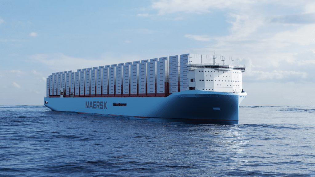 Maersk methanol vessel 1 1024x576