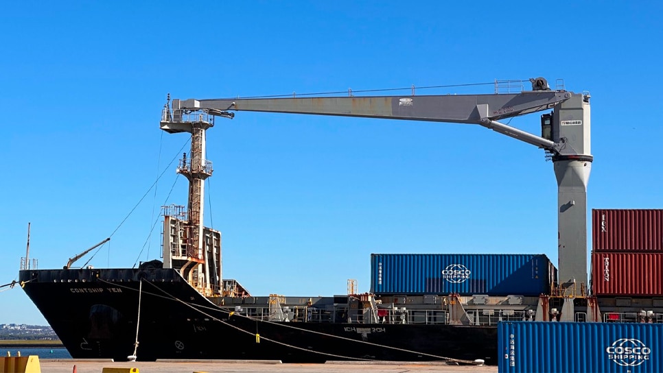 Victoria International Container Terminal welcomes COSCOs ANE service 1