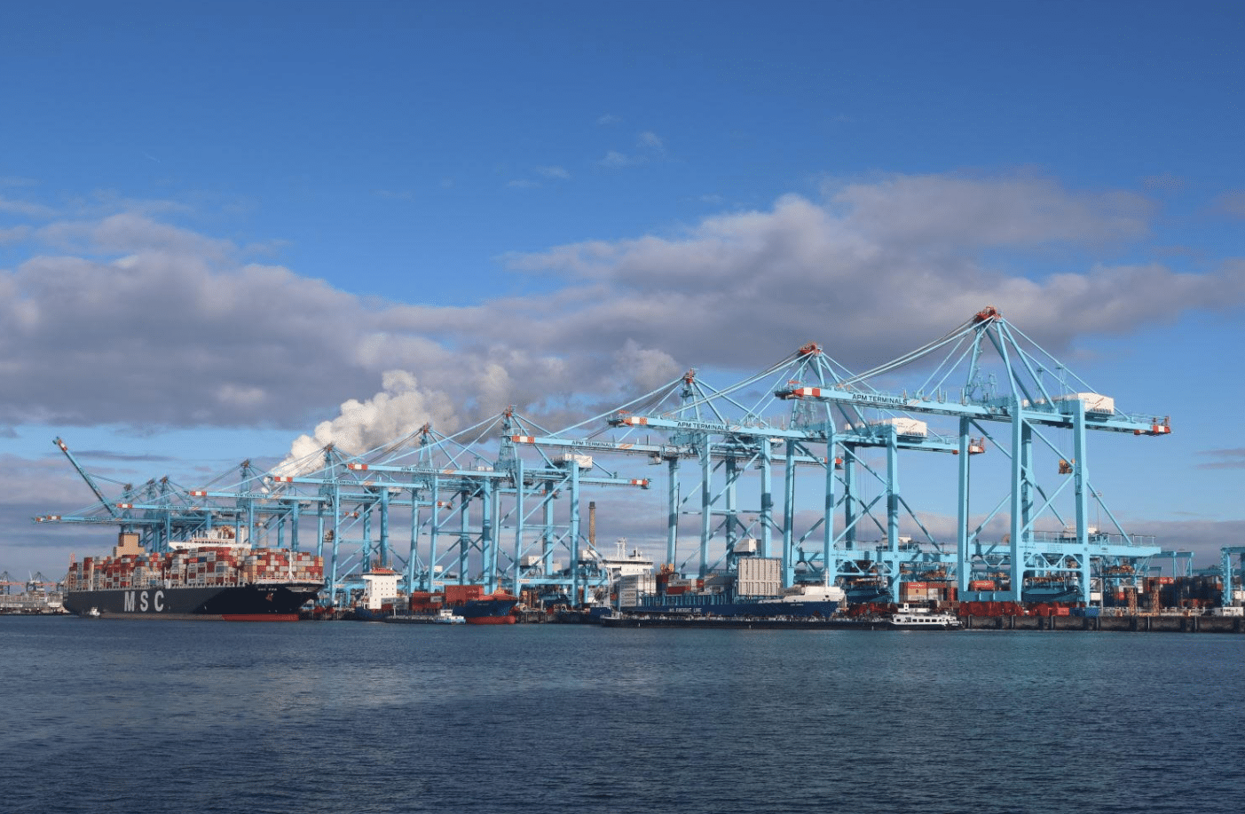 Port of Rotterdam constructs new site on Maasvlakte II