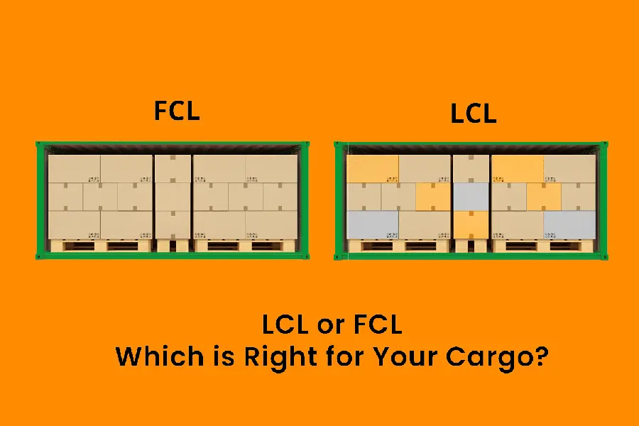 Differences between FCL Shipping and LCL Sgipping