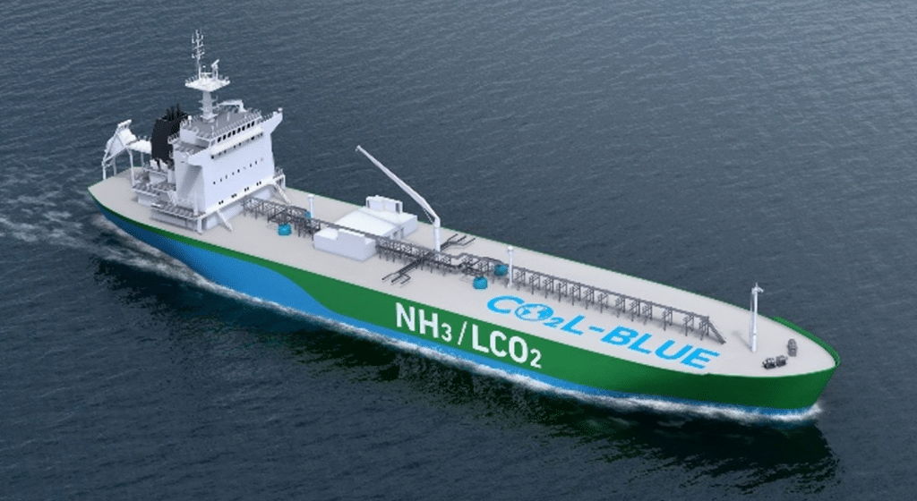 Mitsubishi Shipbuilding and NYK Line obtain approval for ammonia and.png