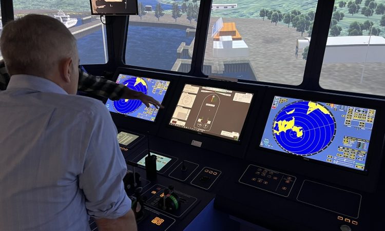 Port of Eden recreated in cutting-edge shipping simulator