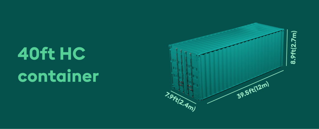 40-Foot High Cube Containers