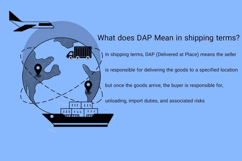 DAP Mean in shipping terms