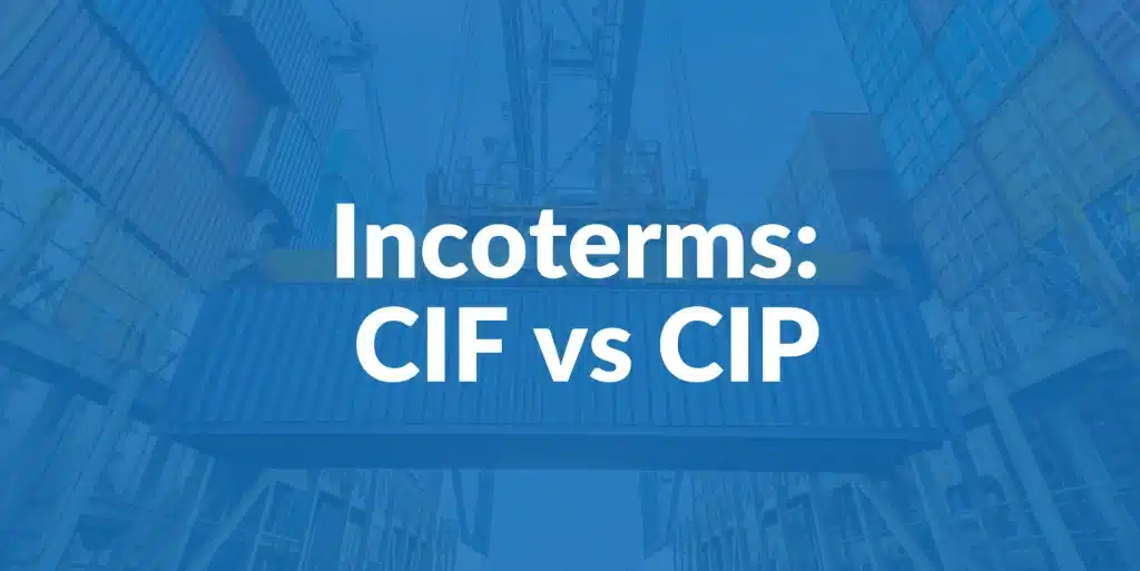 CIP vs CIF