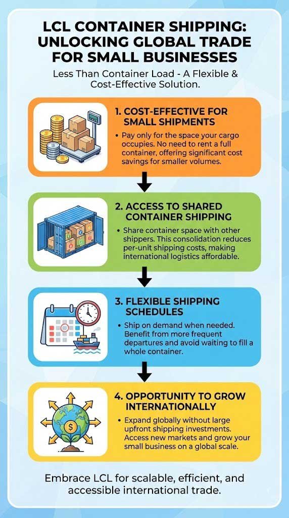LCL Container Shipping Meaning for Small Businesses