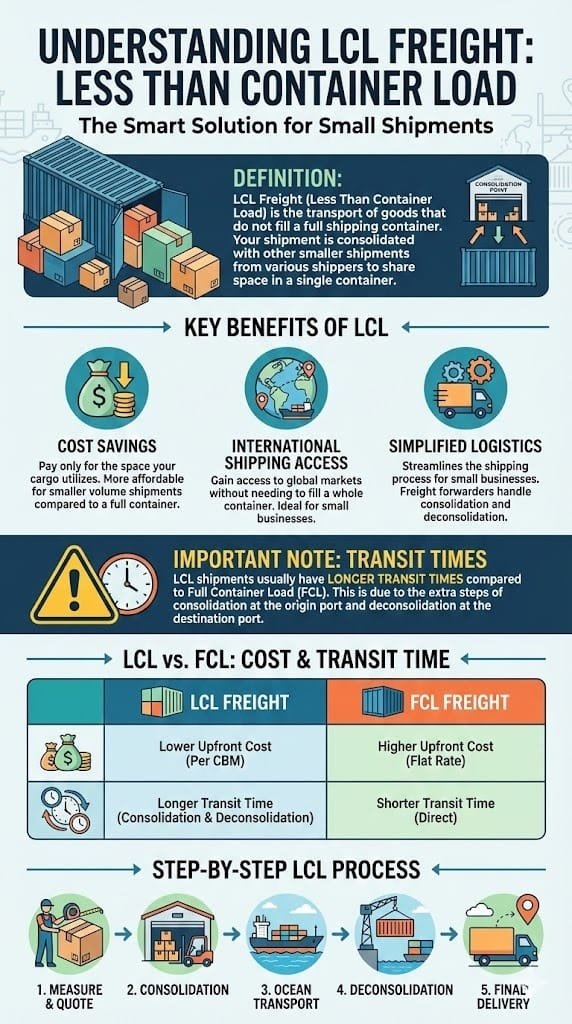 LCL Freight Explained