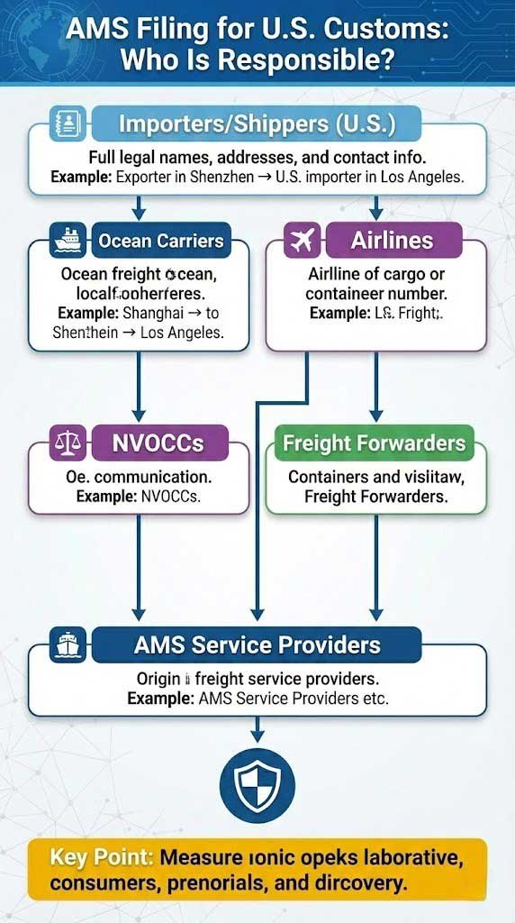 AMS Filing for US Customs: Who Is Responsible