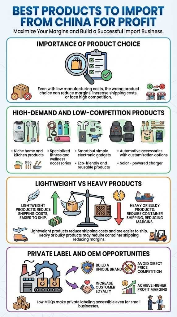  Best Products to Import from China for Profit