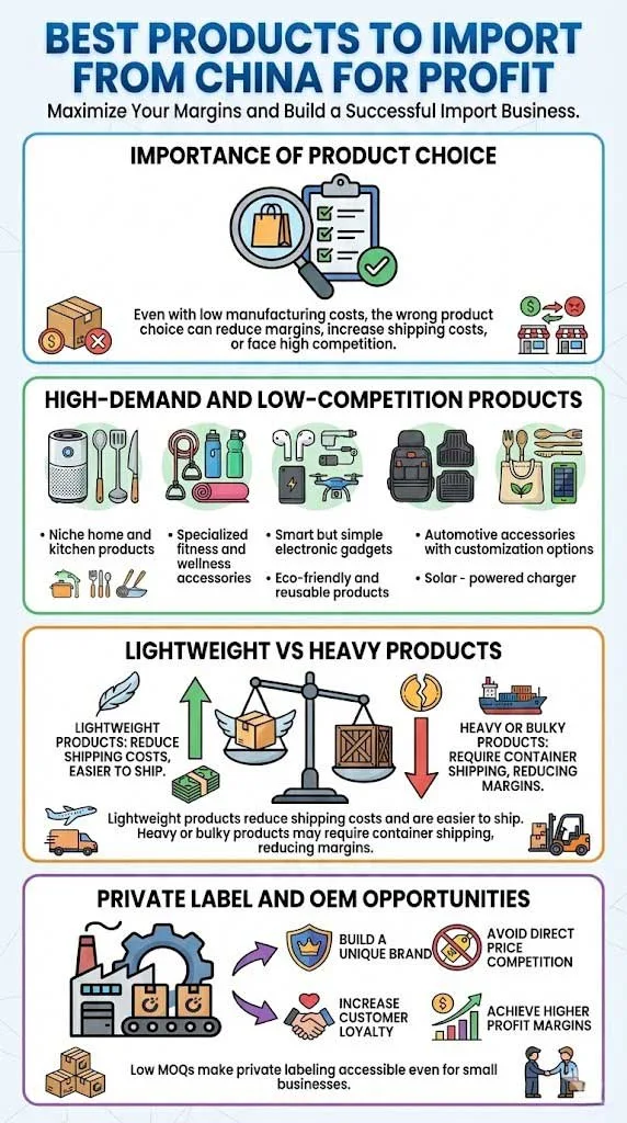  Best Products to Import from China for Profit