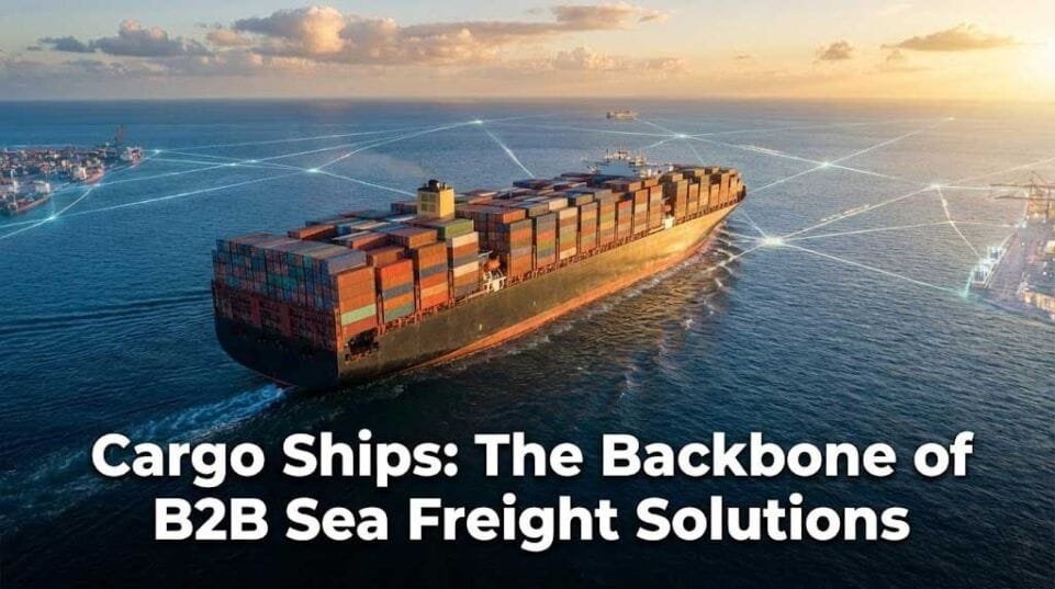 Cargo Ships: The Backbone of B2B Sea Freight Solutions