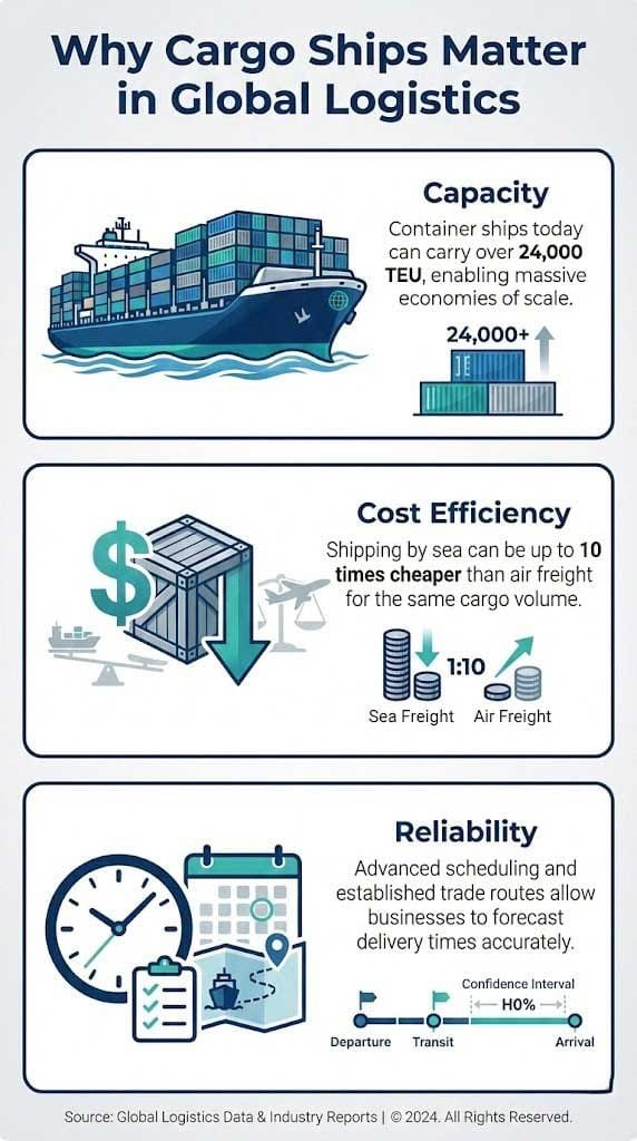 The Role of Cargo Ships in Global Logistics