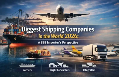 Biggest Shipping Companies In The World (2026) A B2B Importer’s Guide