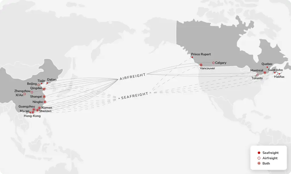Cheapest Way To Ship From China To Canada