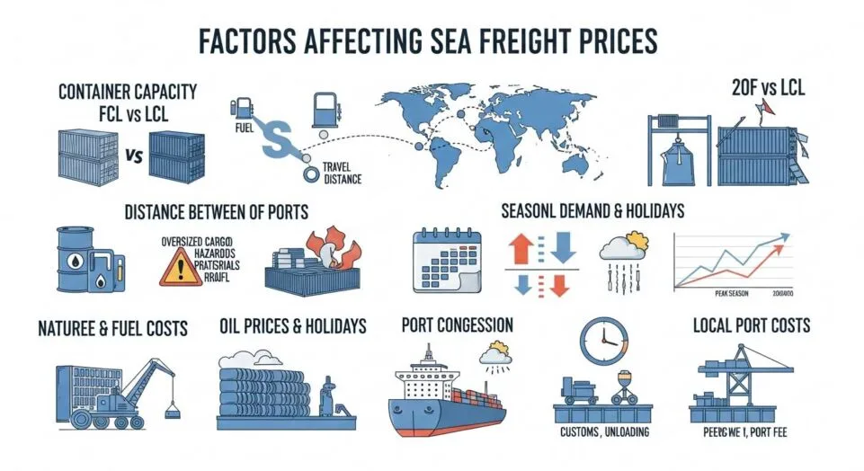 China’s shipping cost