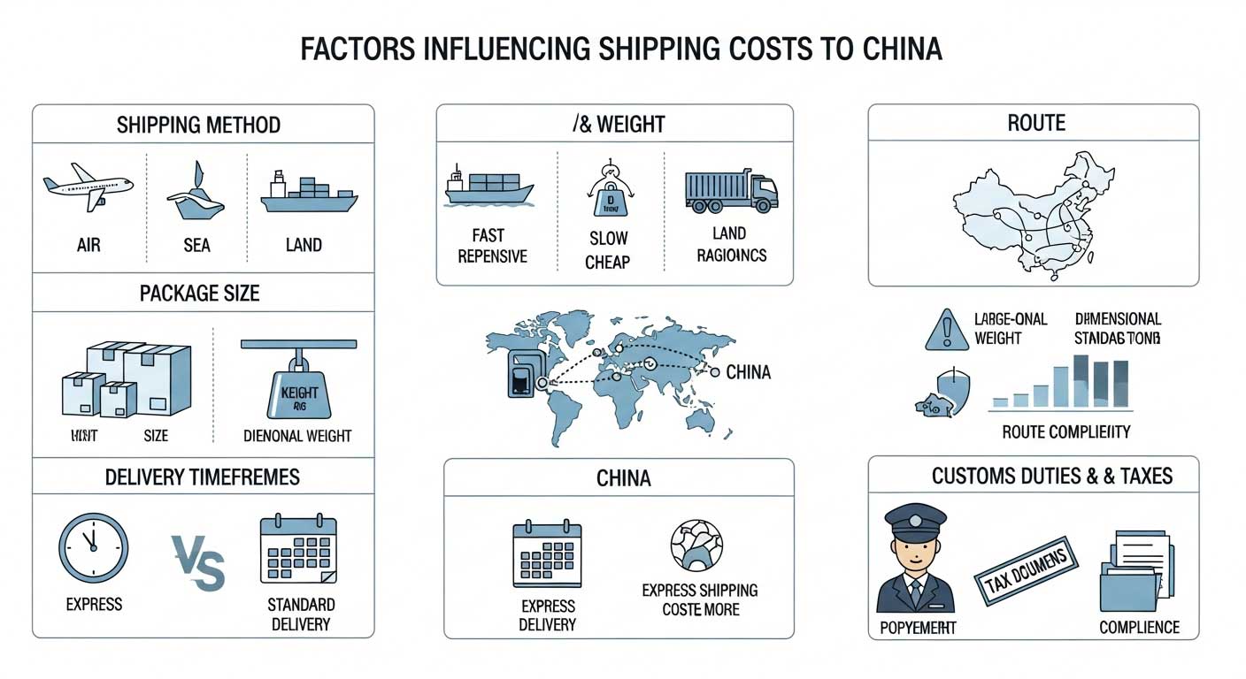 Factors Influencing Shipping Costs to China