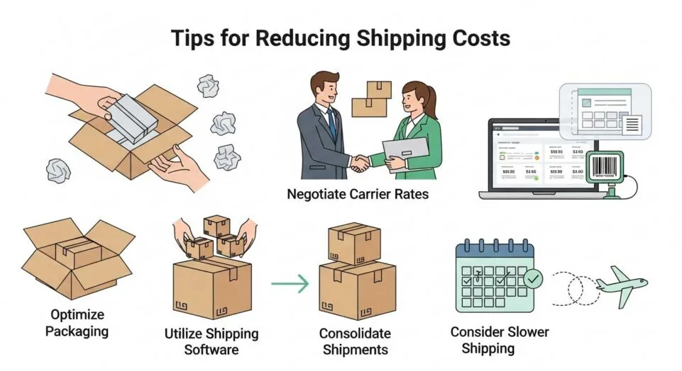 Tips for Reducing Shipping Costs