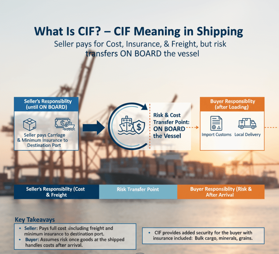 CIF Incoterms 2025: Complete Guide for Global Shipping