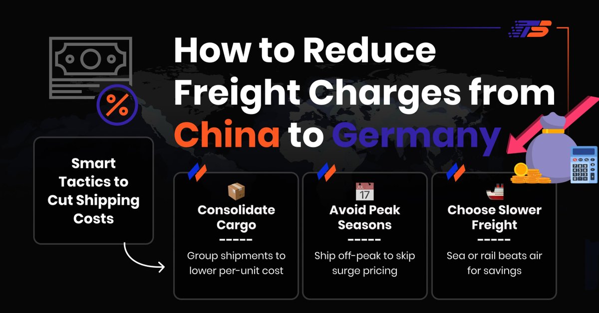 How to Reduce Freight Charges when Shipping from China to Germany?