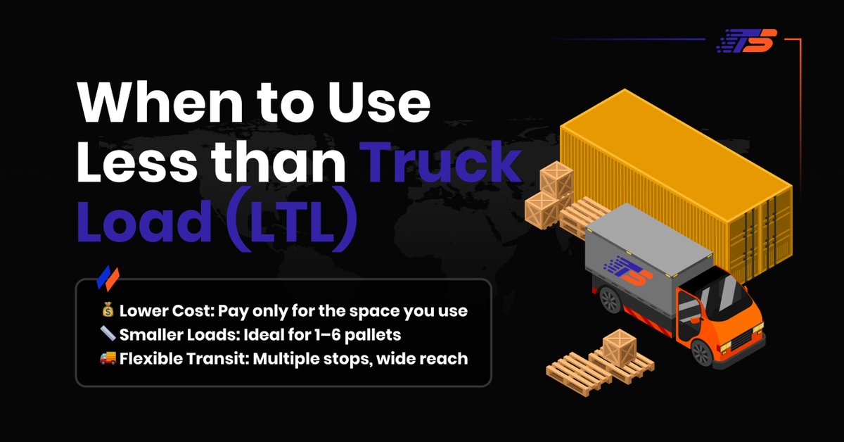 When to Use Less than Truck Load (LTL)