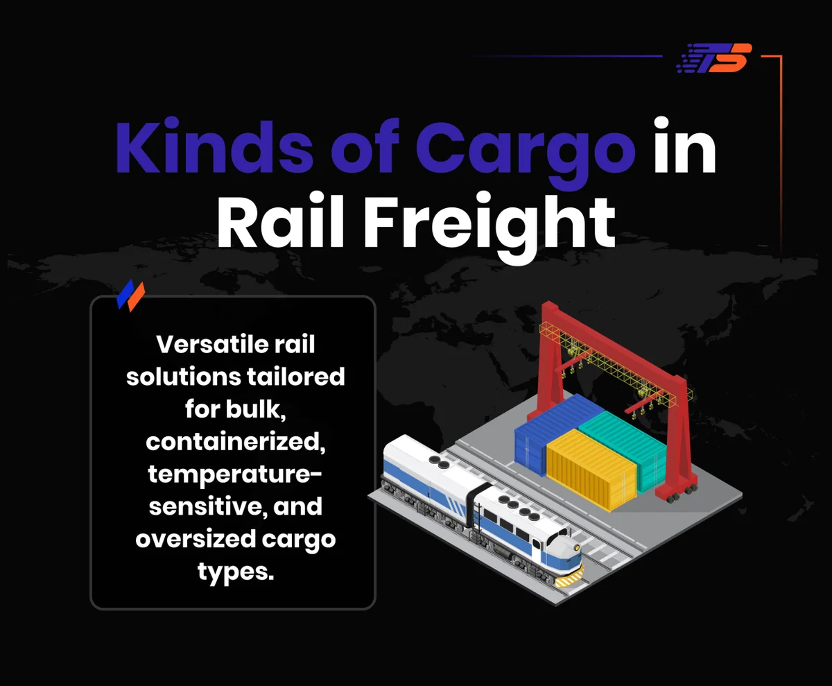 Kinds of cargo in rail freight