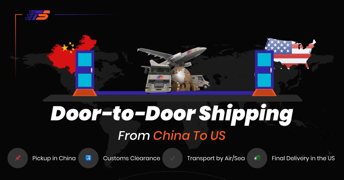 Door to Door Shipping from China to US01
