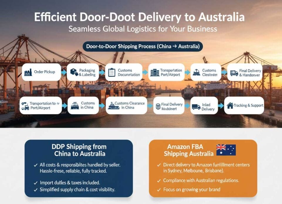 Efficient Door-to-Door Delivery to Australia