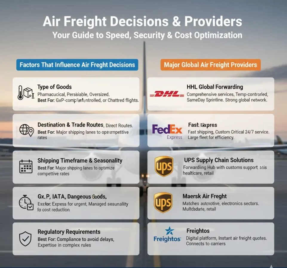 Factors That Influence Air Freight Decisions