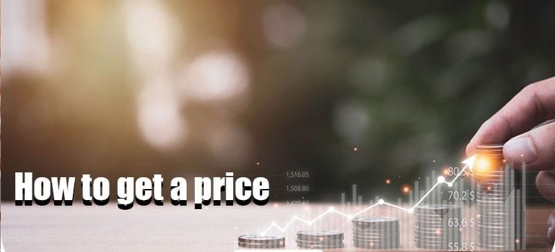 How to get a price