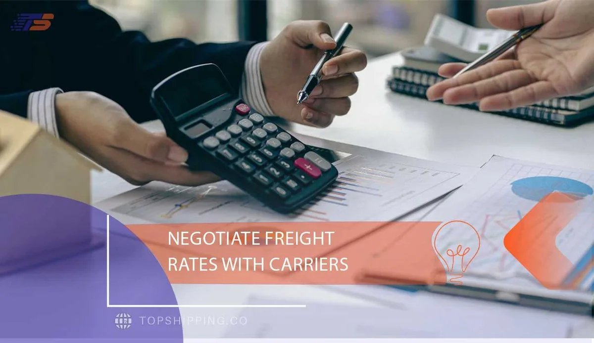 Negotiate Freight Rates with Carriers