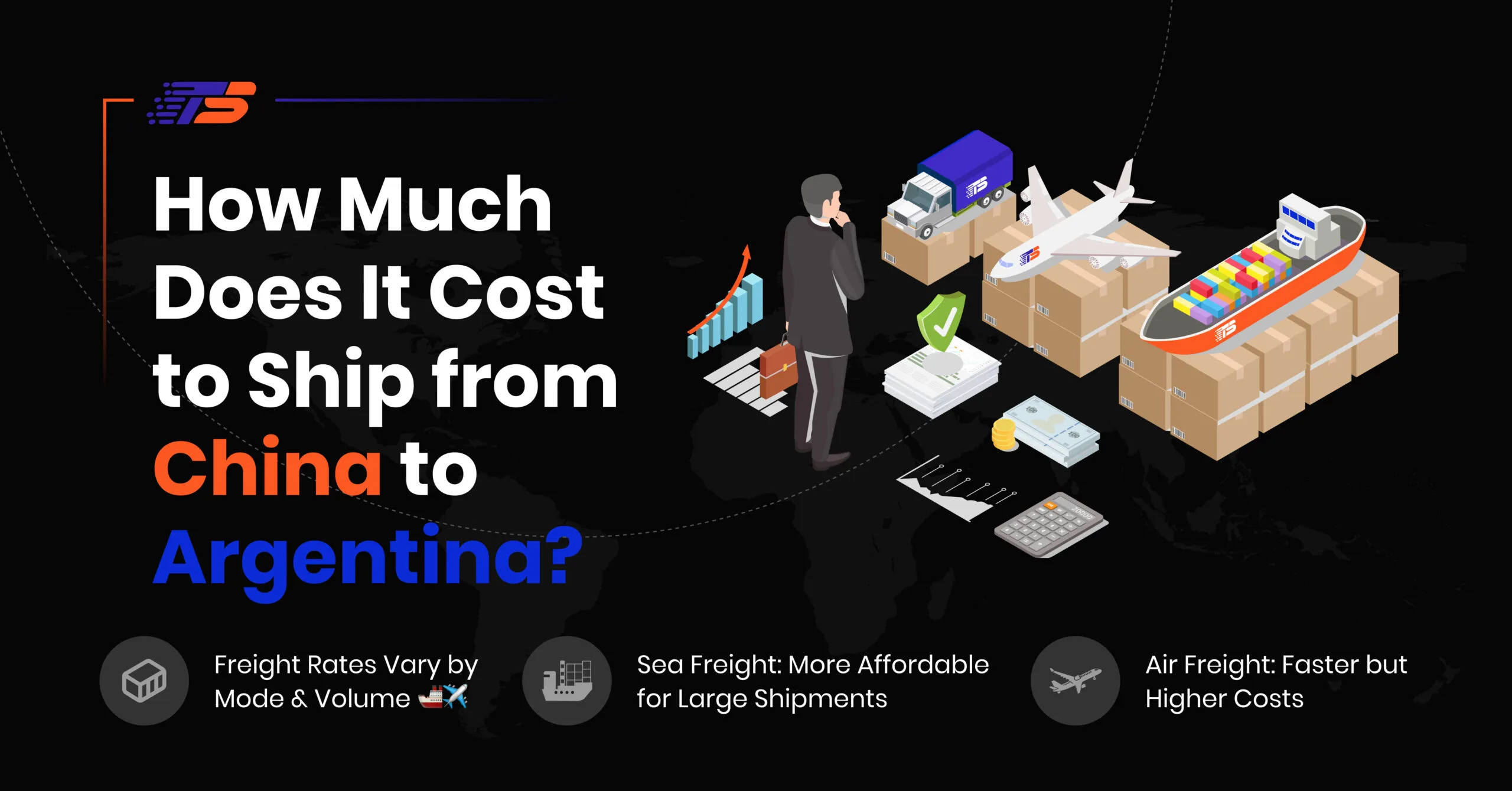 Freight Costs China to Argentina