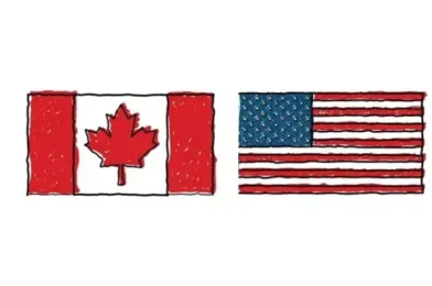 Shipping within Canada vs to the USA