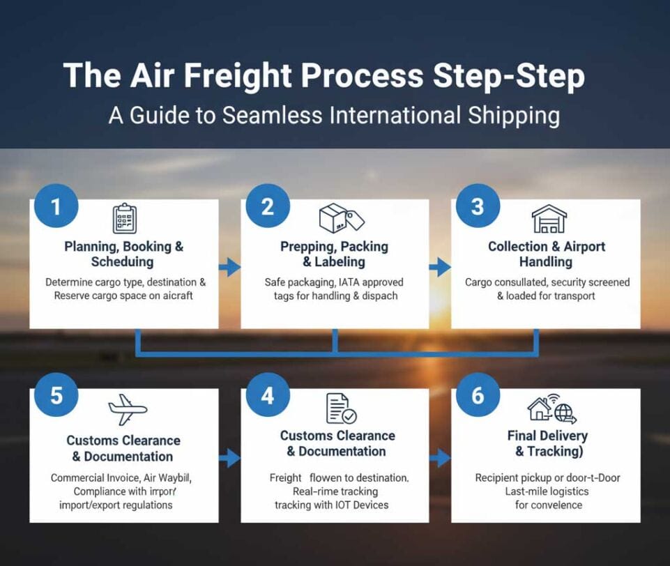 The Air Freight Process Step-by-Step