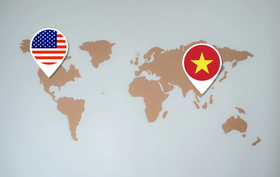 Vietnam-USA-location-on-the-world-map