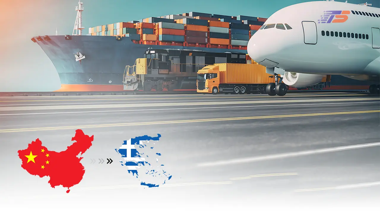 Shipping from China to Greece