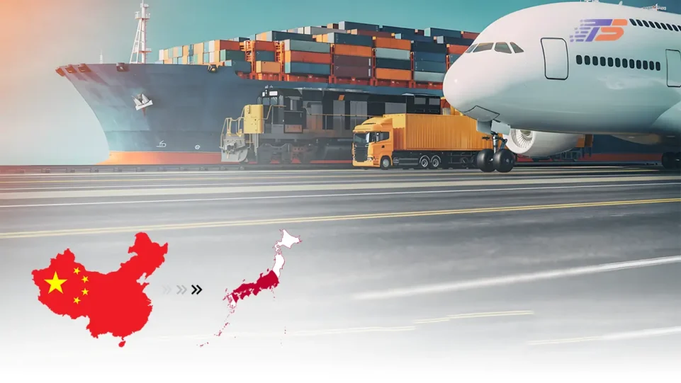 Shipping from China to Japan