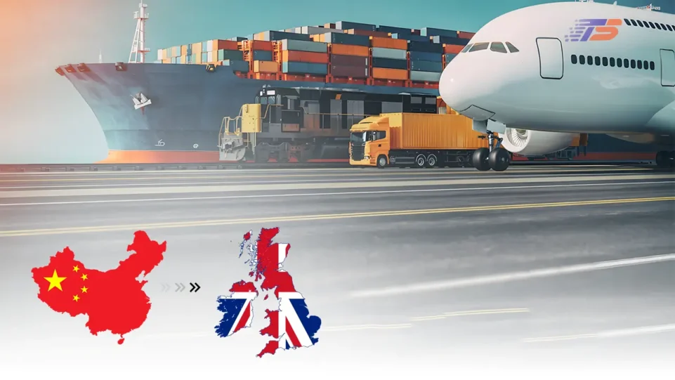 Shipping from China to UK