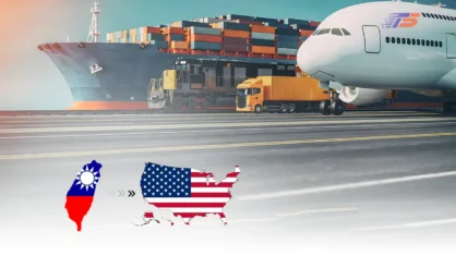 Shipping from Taiwan to US
