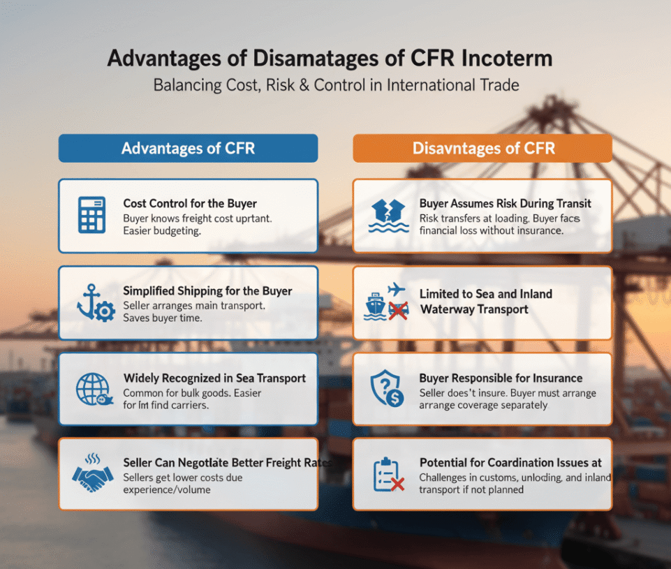 Advantages and Disadvantages of CFR