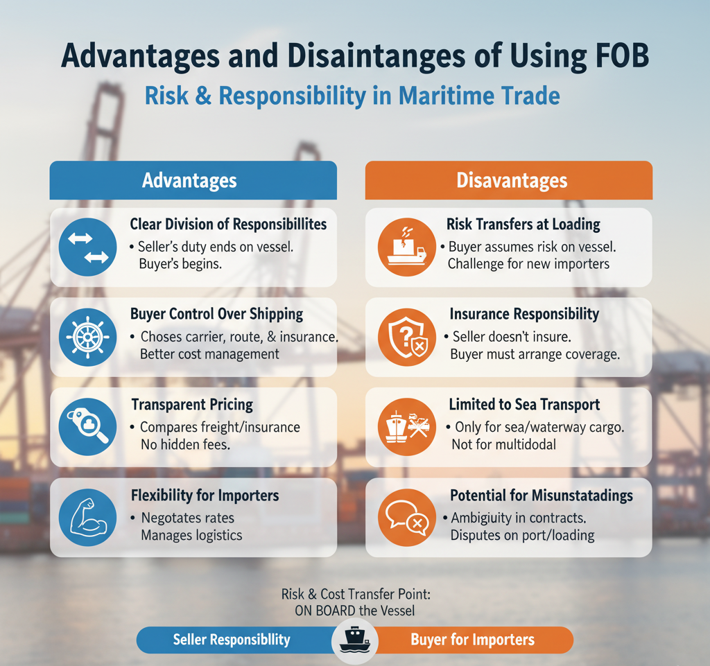 Advantages and Disadvantages of Using FOB
