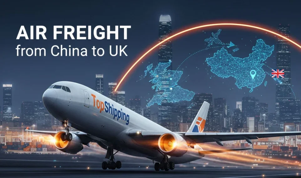Air Freight from China to UK