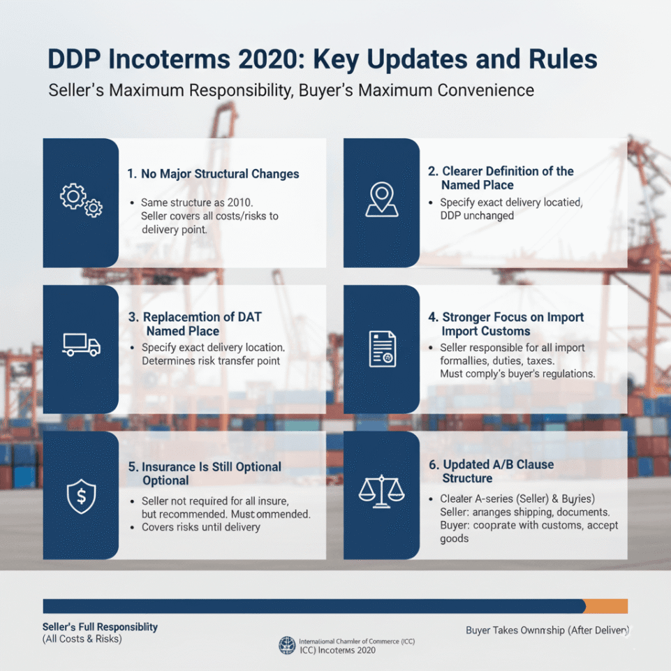 DDP Incoterms 2020 Key Updates and Rules
