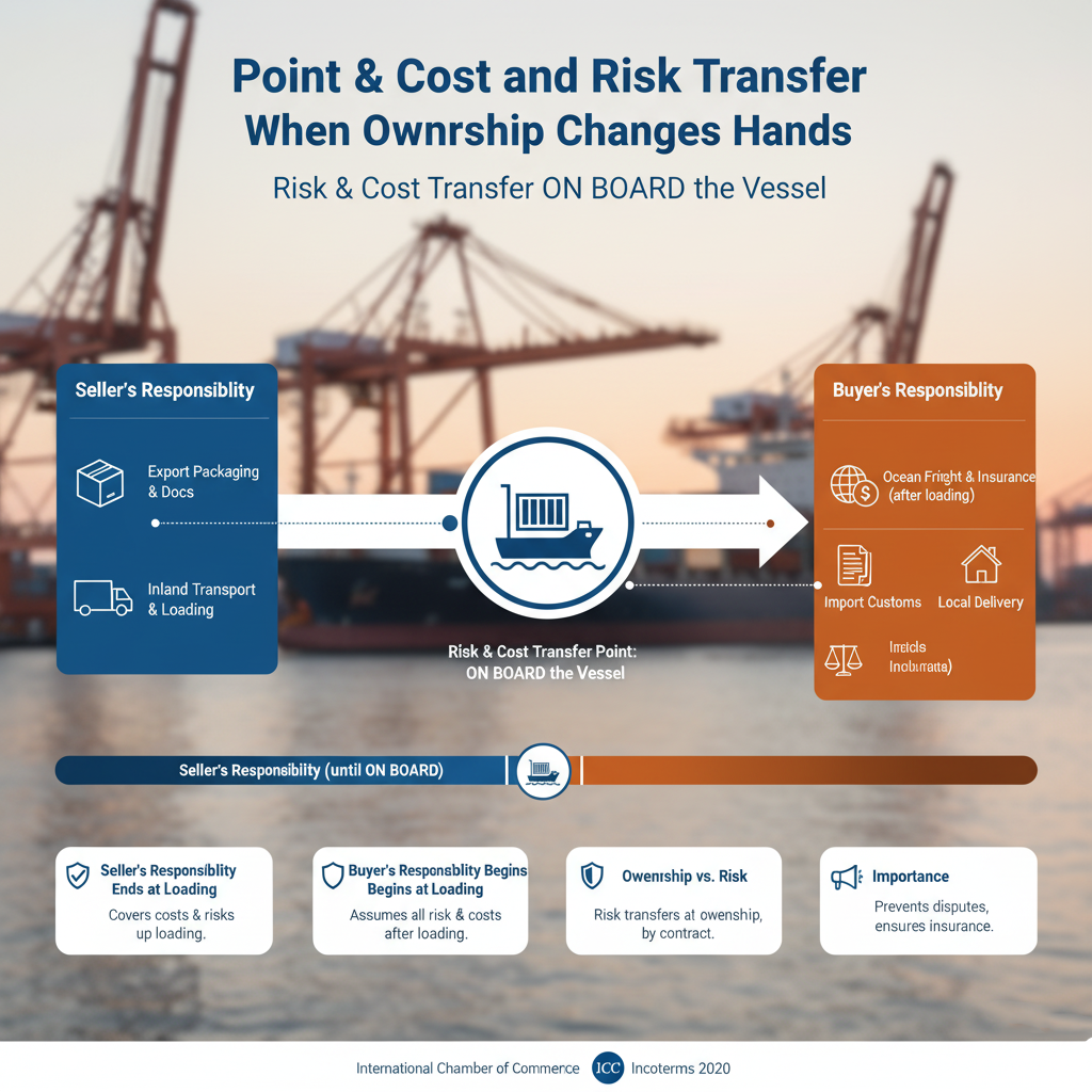 Point of Cost and Risk Transfer When Ownership Changes Hands