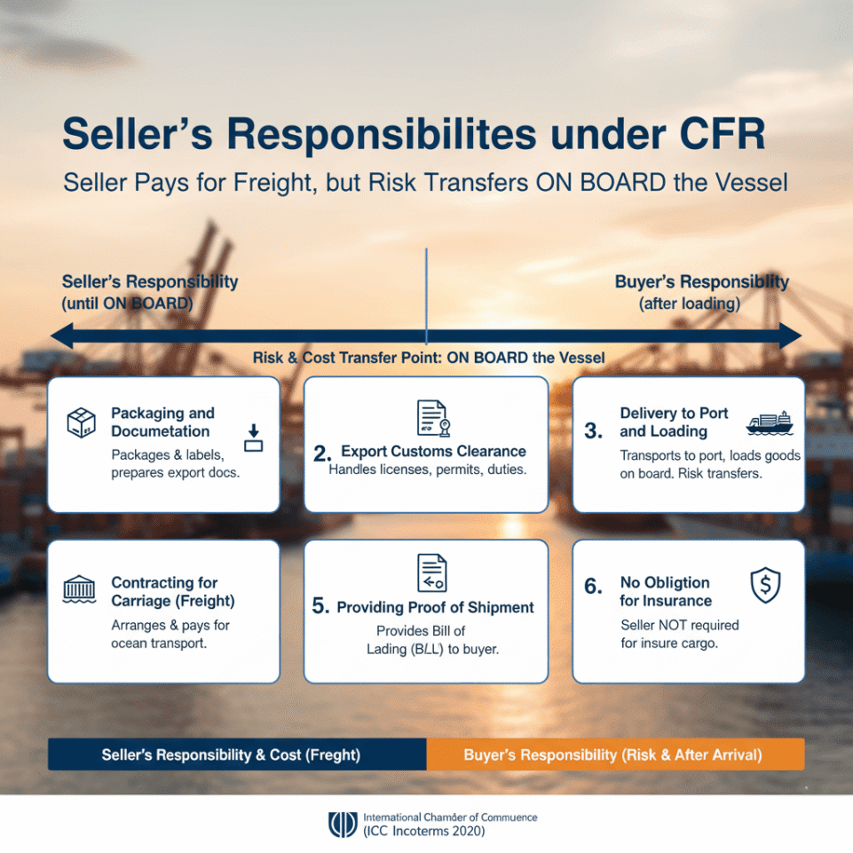 Seller’s Responsibilities under CFR