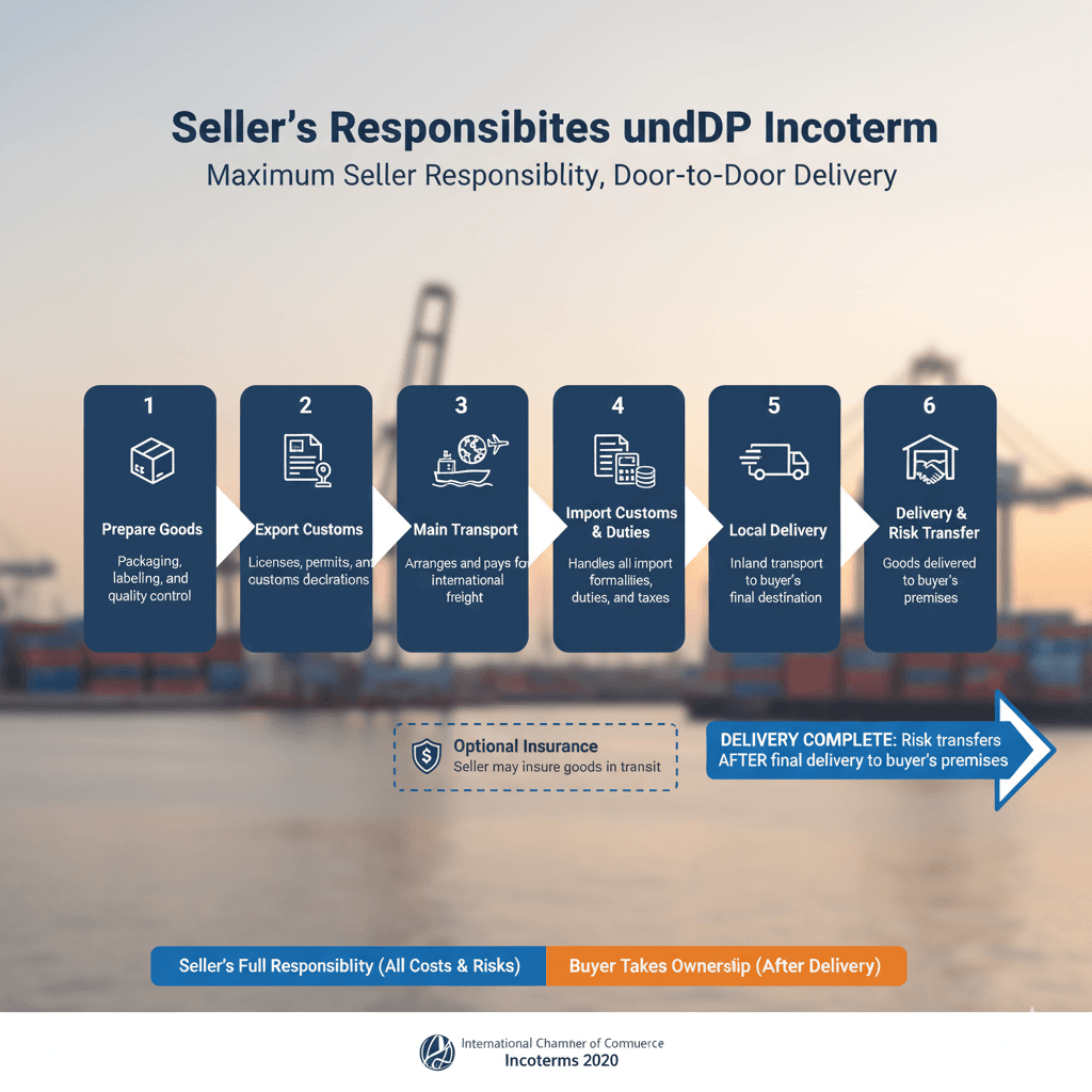 Seller’s Responsibilities under DDP