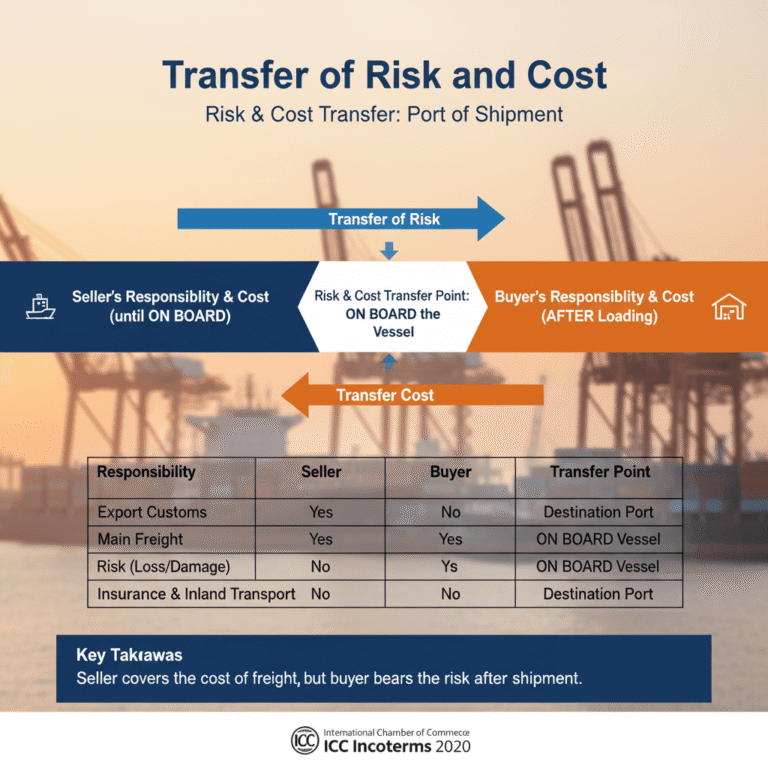 Transfer Risk Delivery CFR Incoterm: Guide for Global Shipping