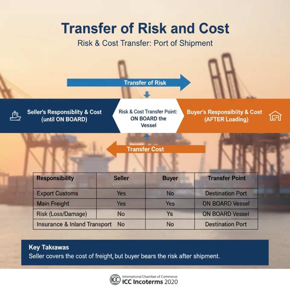 Transfer of Risk and Cost