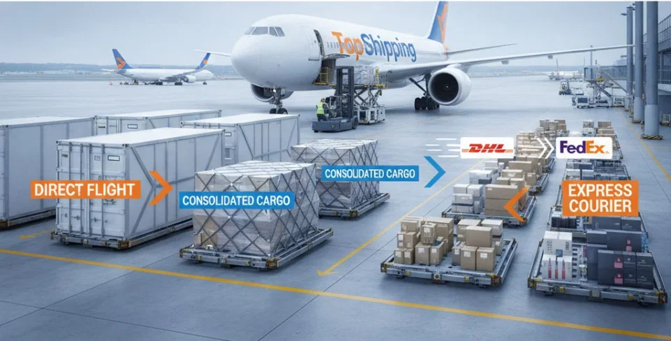 Types of Air Freight from China to UK
