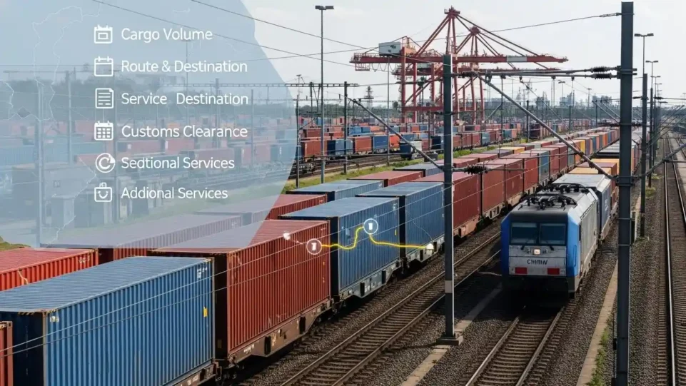 Factors Affecting Freight Train from China to Germany Cost